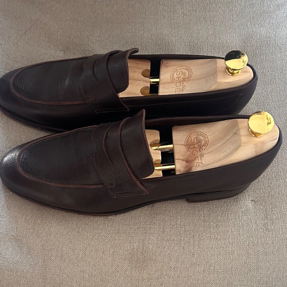 Meermin Pebble Grain Penny Loafer - Picture 2 of 4
